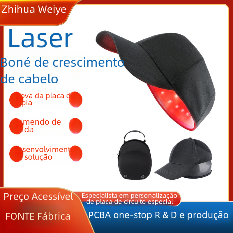 METHD LaserCap — Smart Hair Growth Therapy Cap with Red Laser & LED Light Technology
