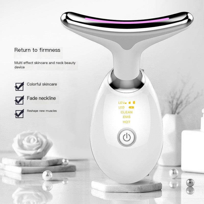 METHD NeckGlow — EMS Microcurrent Face & Neck Lifting Device for Skin Tightening, Anti-Aging & Collagen Boost