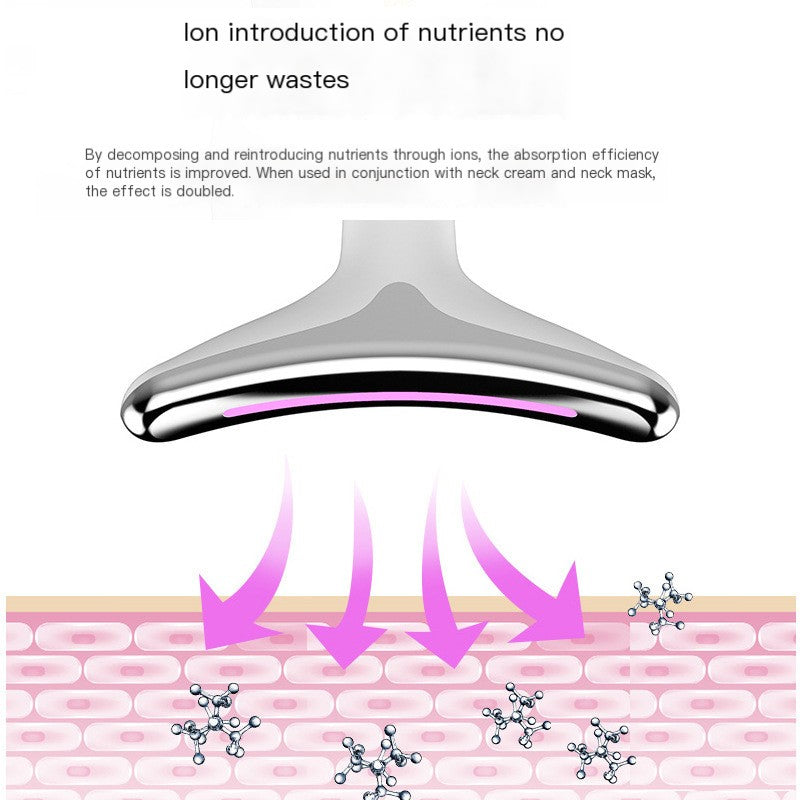 METHD NeckGlow — EMS Microcurrent Face & Neck Lifting Device for Skin Tightening, Anti-Aging & Collagen Boost